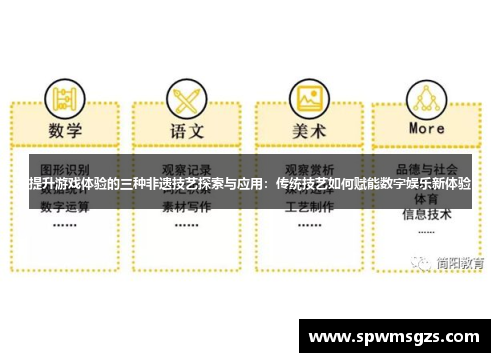 提升游戏体验的三种非遗技艺探索与应用：传统技艺如何赋能数字娱乐新体验